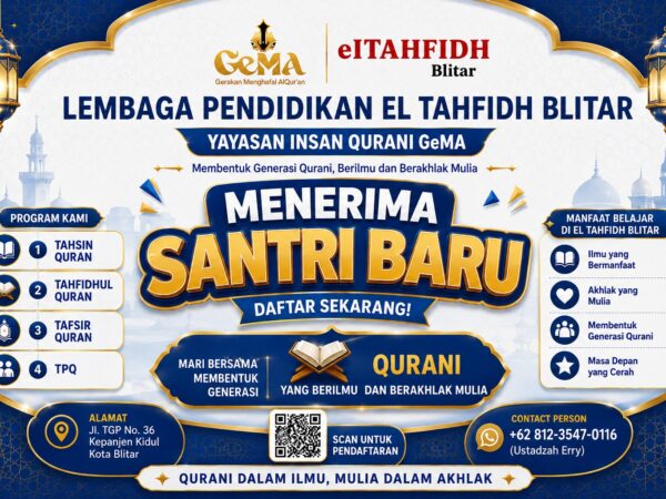 Pendaftaran Santri Baru